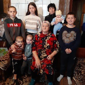 The Vovchenko Family in Ukraine