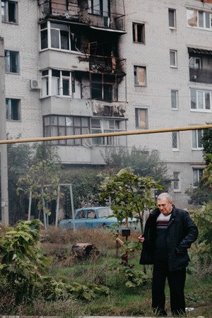 Residential building across Ukraine ahve beed destroyed in the war
